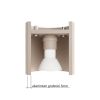 Plafonniers Aluminium Taupe GU10 2 Orbis
