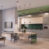 Plafonniers Aluminium Taupe GU10 2 Orbis