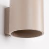 Appliques murales Aluminium Taupe G9 1 Orbis
