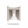 Appliques murales Aluminium Taupe G9 1 Orbis