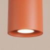 Plafonniers Aluminium Ocre Rouge GU10 1 Orbis