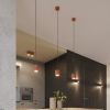 Plafonniers Aluminium Ocre Rouge GU10 2 Orbis