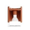 Appliques murales Aluminium Ocre Rouge G9 1 Orbis