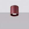 Plafonniers Aluminium Bourgogne GU10 1 Orbis