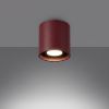 Plafonniers Aluminium Bourgogne GU10 1 Orbis