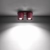 Plafonniers Aluminium Bourgogne GU10 2 Orbis