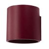 Appliques murales Aluminium Bourgogne G9 1 Orbis