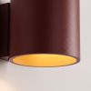 Appliques murales Aluminium Bourgogne G9 1 Orbis
