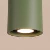 Plafonniers Aluminium Vert Olive GU10 1 Orbis
