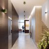 Plafonniers Aluminium Vert Olive GU10 1 Orbis