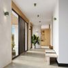 Appliques murales Aluminium Vert Olive G9 1 Orbis