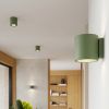 Appliques murales Aluminium Vert Olive G9 1 Orbis