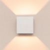 Appliques murales Aluminium Beige G9 1 Quad