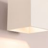 Appliques murales Aluminium Beige G9 1 Quad