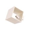 Appliques murales Aluminium Beige G9 1 Quad