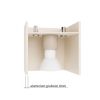 Plafonniers Aluminium Taupe GU10 1 Quad