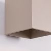 Appliques murales Aluminium Taupe G9 1 Quad