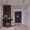 Appliques murales Aluminium Taupe G9 1 Quad