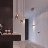 Appliques murales Aluminium Taupe G9 1 Quad