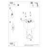 Plafonniers Aluminium Ocre Rouge GU10 1 Quad