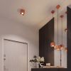 Plafonniers Aluminium Ocre Rouge GU10 1 Quad