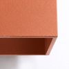 Appliques murales Aluminium Ocre Rouge G9 1 Quad