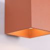 Appliques murales Aluminium Ocre Rouge G9 1 Quad
