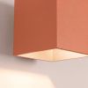 Appliques murales Aluminium Ocre Rouge G9 1 Quad