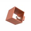Appliques murales Aluminium Ocre Rouge G9 1 Quad