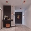 Appliques murales Aluminium Ocre Rouge G9 1 Quad