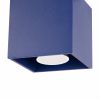 Plafonniers Aluminium Outremer GU10 1 Quad