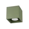 Plafonniers Aluminium Vert Olive GU10 1 Quad