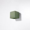 Appliques murales Aluminium Vert Olive G9 1 Quad
