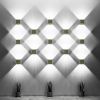 Appliques murales Aluminium Vert Olive G9 1 Quad
