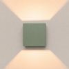 Appliques murales Aluminium Vert Olive G9 1 Quad