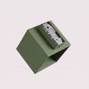 Appliques murales Aluminium Vert Olive G9 1 Quad