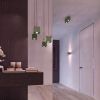 Appliques murales Aluminium Vert Olive G9 1 Quad