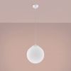 Suspensions Acier Blanc E27 1 Ugo