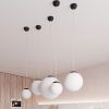 Suspensions Acier Noir E27 1 Ugo