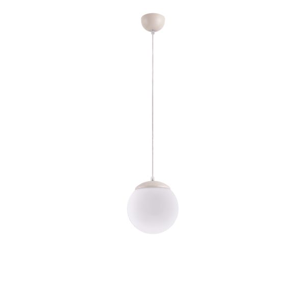 Suspensions Acier Beige E27 1 Ugo