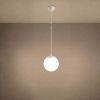Suspensions Acier Beige E27 1 Ugo