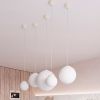 Suspensions Acier Beige E27 1 Ugo