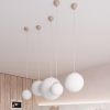Suspensions Acier Taupe E27 1 Ugo