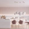 Suspensions Acier Taupe E27 1 Ugo
