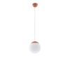 Suspensions Acier Ocre Rouge E27 1 Ugo
