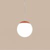 Suspensions Acier Ocre Rouge E27 1 Ugo