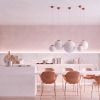 Suspensions Acier Ocre Rouge E27 1 Ugo