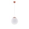 Suspensions Acier Ocre Rouge E27 1 Ugo