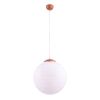 Suspensions Acier Ocre Rouge E27 1 Ugo