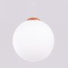 Suspensions Acier Ocre Rouge E27 1 Ugo